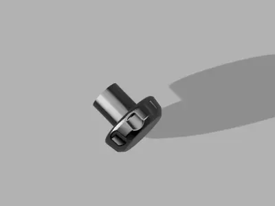 Vehicle button 3D print model