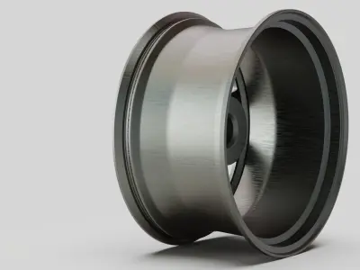 rims Auto tuning wheel tire break  3D model