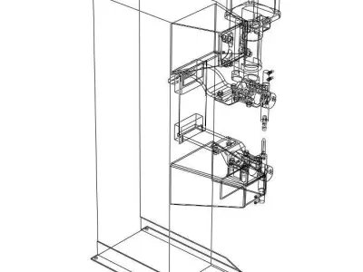 Spot Welding Machine 3D model purchase
