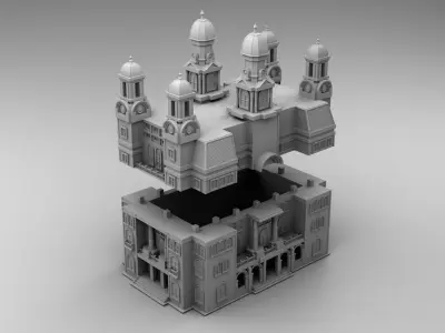Great chicago build 3D print model purchase