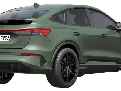 Audi Q4 e-tron Sportback 2027 3D model