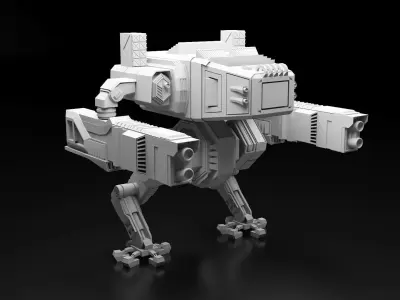 3D robot 3D model
