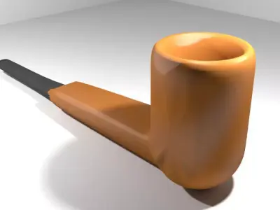 Smoking Pipe - Panel 3D model