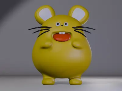 little mouse Free 3D model