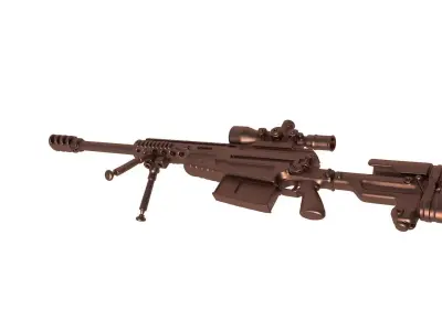 ksr50  -  rifle 3D print model