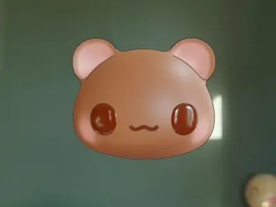 Cute Bear 3D model