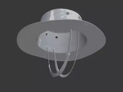 Boonie Hat Realistic 3D Printable Military Outdoor Style Model 3D print model
