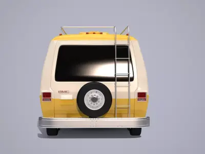 GMC Motorhome 23 ft 3D model