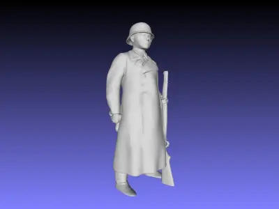 Printle Famous Seargent Schultz 3D print model