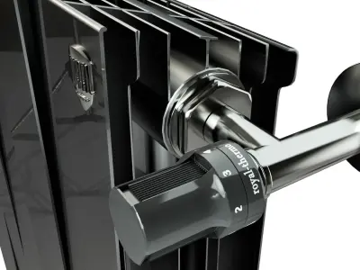 Heating Radiator Pianoforte 3D model