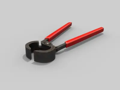 pliers Low-poly 3D model order