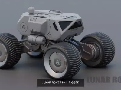 SCI-FI VEHICLES COLLECTION 02 3D Model Pack
