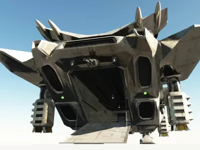 Heavy Dropship 3D model