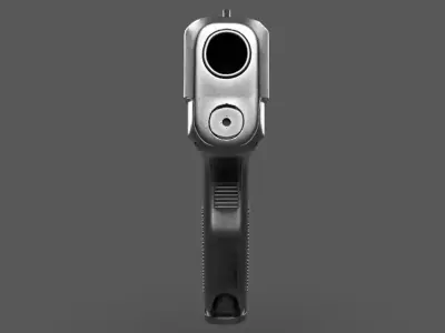GLock 19 Gen5 3D model Low-poly 3D model
