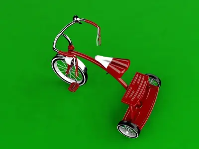 Kids Tricycle 3D model