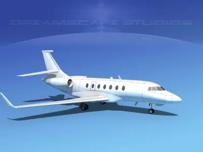 Dassault Falcon 2000 V01 3D model