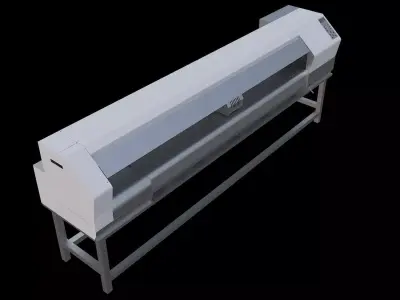 Large scale inkjet printer 3D model