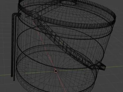 FUEL SILO 3D model