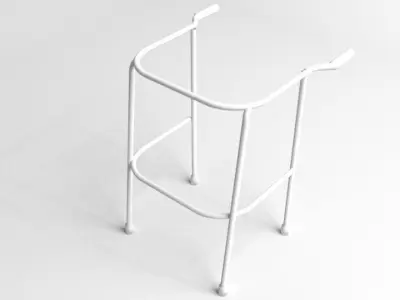 Back-handle Walker 3D model