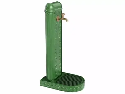 Manual water pump 3D model purchase