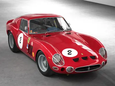 Ferrari 250 GTO - 330 GTO - 4561SA - No Engine 3D model