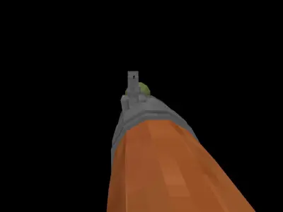 Low Poly Rpg-7 Low-poly 3D model