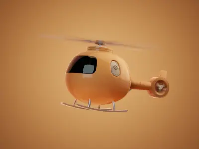 Stylize Helicopters  3D model