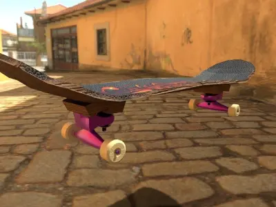 Skateboard Free 3D model buy