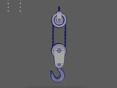 Chain Pulley 3D model