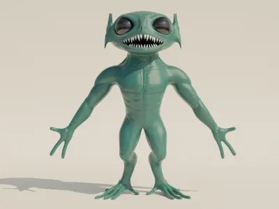 Alien Soldier 3D model
