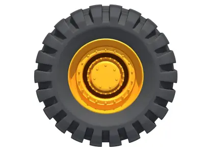 3D Tire rubber 3D model