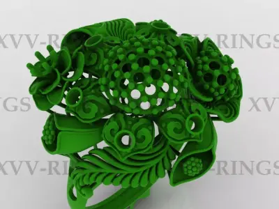NEW TURKISH RINGS LOT XVSS-11 TO 20 3D print model