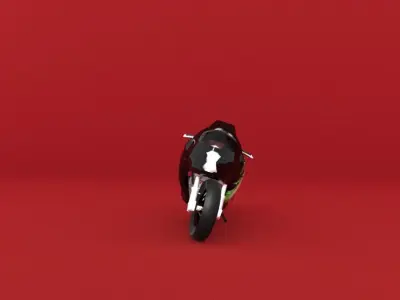 Motorcycle Colibri 3D model