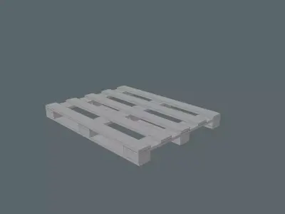 wooden pallet Free low-poly 3D model order