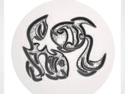 Pendants Zodiac signs water Free 3D print model