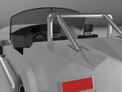 Sports Car Free low-poly 3D model purchase