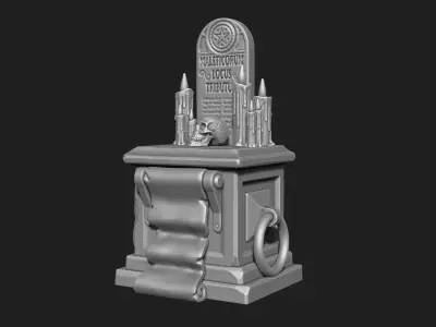 Altar of Protection - Wargames - Boardgames - Dioramas - Railway 3D print model