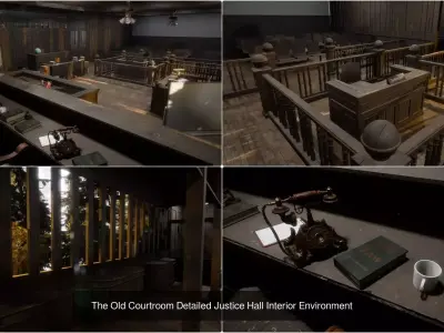 Vintage Victorian Historical Interior Collection 3D Model Pack