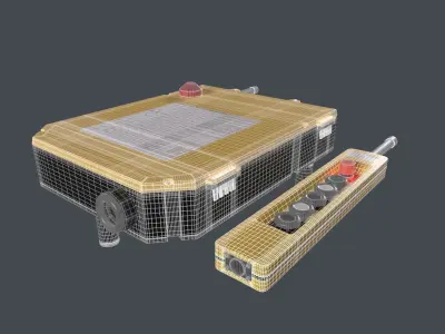 Crane Control 3D model