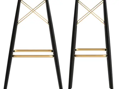Cult Furniture Camila Bar Stool 3D model