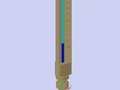 Right Thermometre LRI 3D model