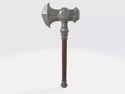 war axe 3D model