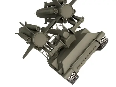 2K11 Krug 3D model