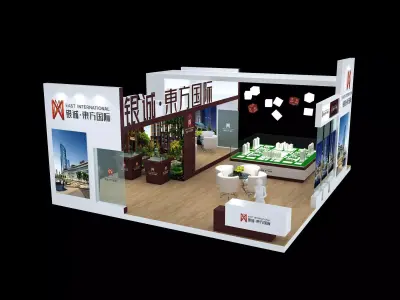 Exhibition - Area -10X9-3DMAX2011-048 3D model