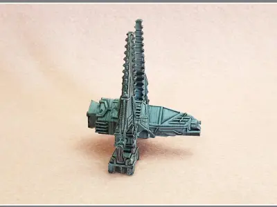 Space Crusader 3D model