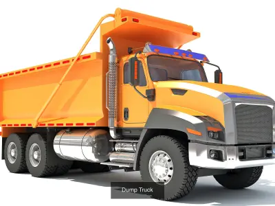 Trucks Models 3D Model Pack