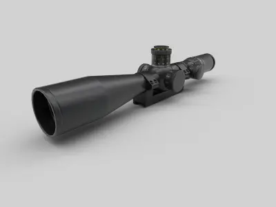 telescopic sight PM11 Low-poly 3D model