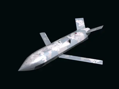 Speed Racer UAV 3D model
