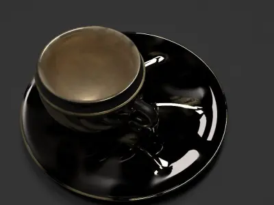coffee cup 3D model