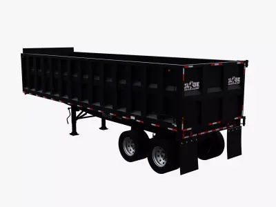 Globe Demolition Dump 30 Yard 3D model